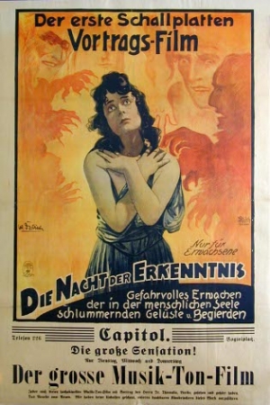 Filmplakat zur Bewerbung der Musik-Ton-Film-Version von 1928