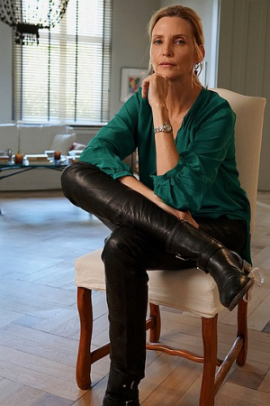 Nadja Auermann in "Helmut Newton – The Bad and the Beautiful" (2019); Quelle: Filmwelt Verleih, DFF, © Foto: Sven Jakob-Engelmann, LUPA FILM