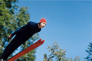 Walter Steiner in "Die große Ekstase des Bildschnitzers Steiner (Ski-Flugschanze Planica)" (1974)